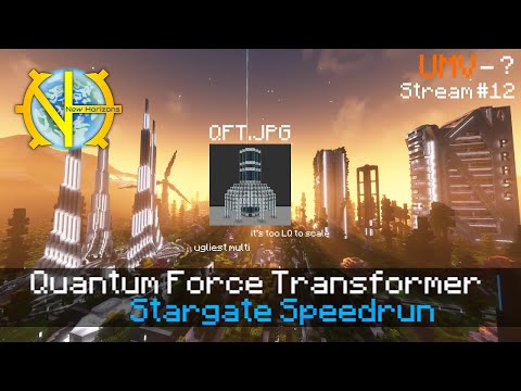 GTNH Stargate Speedrun Stream #12 - Quantum Force Transformer