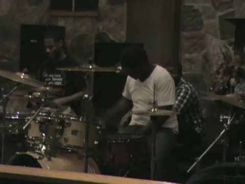 Terrence Pettigrew and Waymon Tatum Drum Shed