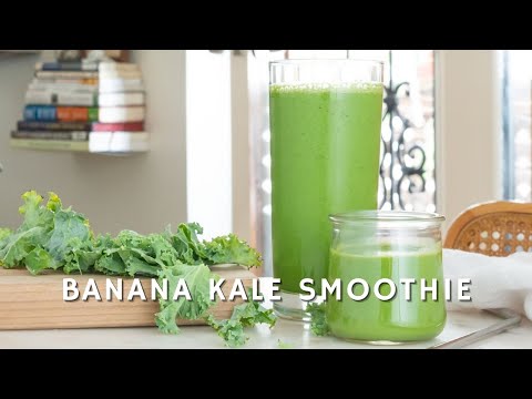 Banana Kale Smoothie