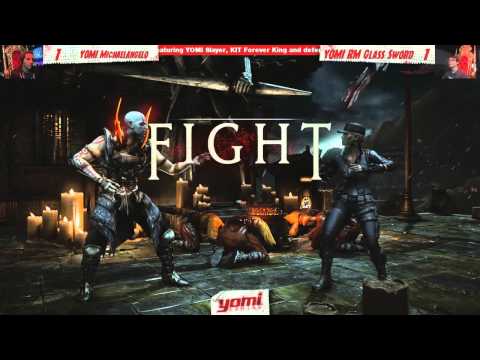 Loser's Semifinals: YOMI Michaelangelo (Quan Chi) vs  YOMI RM Glass Sword (Sonya) - MKX; AKA Week 4