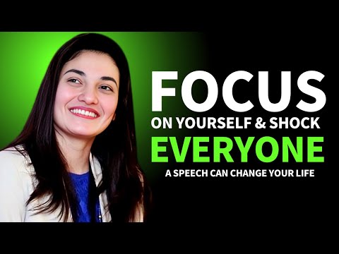 FOCUS ON YOURSELF & SHOCK EVERYONE | MUNIBA MAZARI MOTIVATIONAL SPEECH