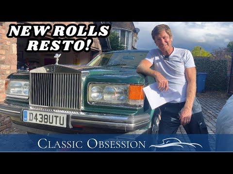 New Rolls-Royce Restoration Project! | Silver Spirit Part 1 | Classic Obsession | Episode 114