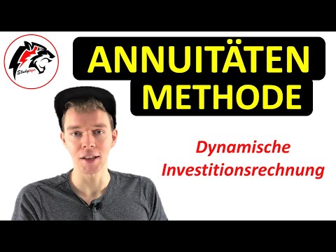 Annuity Method - (Dynamic Investment Calculation) | Financial Mathematics