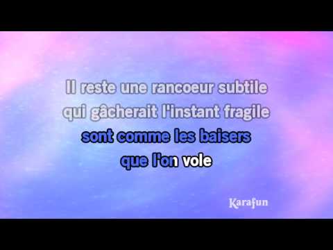 Karaoké Les mots bleus - Thierry Amiel *