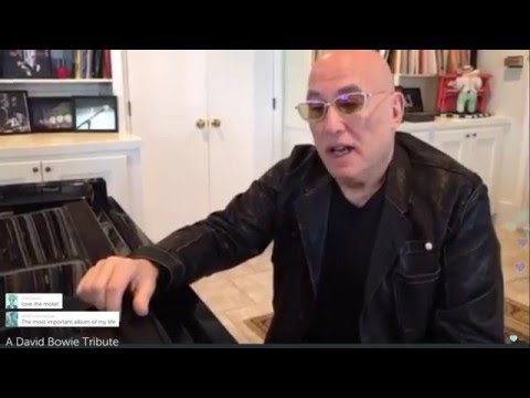 Mike Garson's David Bowie Tribute Live on Periscope - January 16, 2016