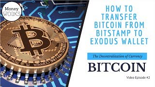 How to transfer crypto from Bitstamp to your Exodus Wallet