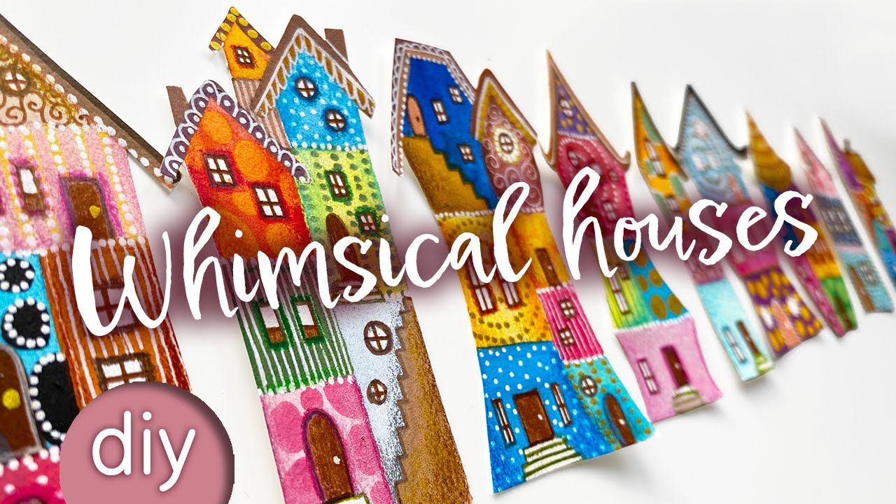 DIY Whimsical houses 🏡🧚✨