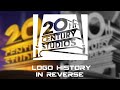 20th Century Studios Logo History In Reverse