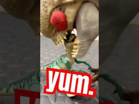 Don’t mess with the D-Rex #funny#jurassicworldrebirth #drex #velociraptor