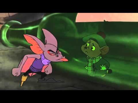 The Great Mouse Detective  Ratigan tries to kill Fidget HD