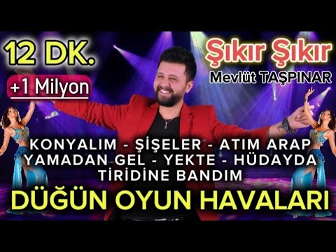 Düğünlere Potpori Oyun Havaları ( 12 DK. ) - MEVLÜT TAŞPINAR #oyunhavası