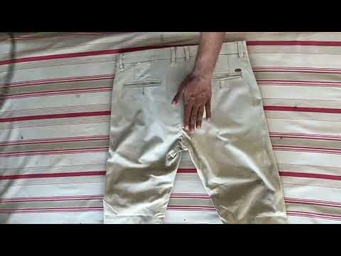 chinos pant iron