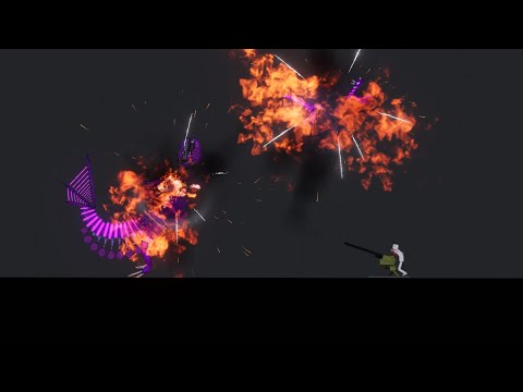 Purple MONSTERS ATTACK people! #2 People playground.