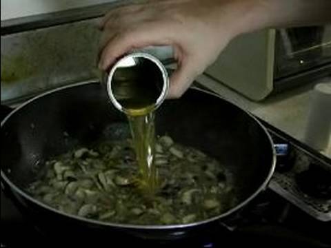 How To Make Veal Marsala : Adding Broth & Rosemary To Veal Marsala