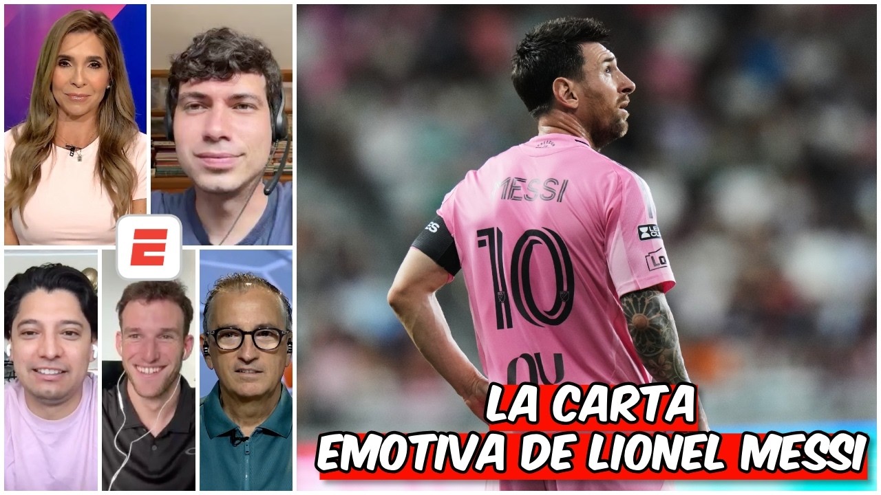 LIONEL MESSI publicó una CARTA MUY IMPACTANTE. Su FUTURO en el FÚTBOL está en DUDA | Exclusivos
