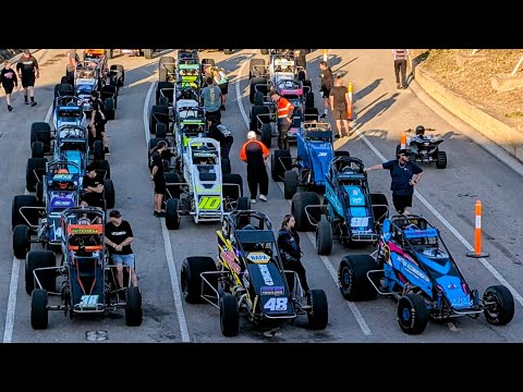 Wingless Sprints 2025-11-14 Perth Motorplex Feature W84 D.Humfrey Fast Friday