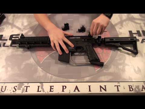NCStar Flip up Front and Rear Sight Review (MARFLR/MARFLF) by HustlePaintball.com