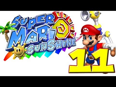 Super Mario Sunshine playthrough pt11 - Tricky Sand Bird Challenge