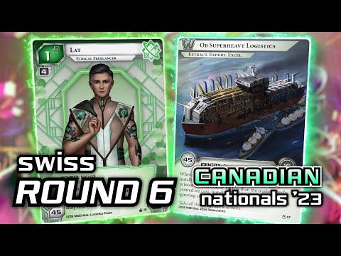 Netrunner Canadian Nationals 2023: Swiss Round 6 - Android: Netrunner