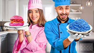 تحدي الطبخ بلون واحد: مع نارين بيوتي 👩‍🍳