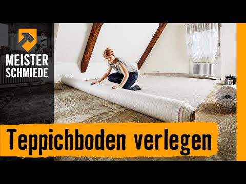 Teppichboden verlegen | HORNBACH Meisterschmiede