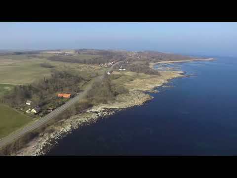 Drone optagelser. Øst Bornholm 23-03-22