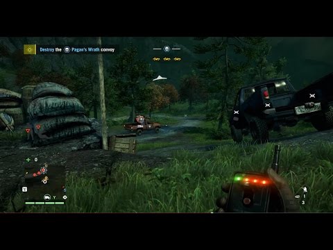 Far Cry 4 - Car Bomb Convoy Ambush (sticky-C4 brake-release)