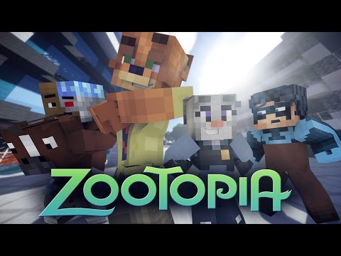 Minecraft ZOOTOPIA MOVIE : Judy and Nick Alternate Realities! (Minecraft Roleplay)