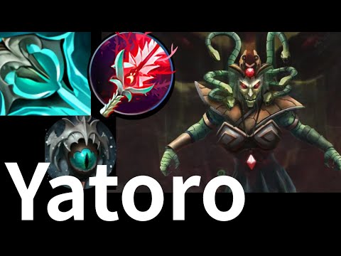 Yatoro Medusa vs Riki Tide Phoenix TB Batrider - EDGE vs TSpirit g1 PGL Wallachia dota2