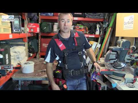 Milwaukee Contractor Work Belt with Suspension Rig