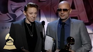 La Roux Wins Best Electronic Dance Album at the 53rd Annual GRAMMY Awards Pre-Telecast | GRAMMYs