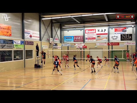 Volleybal Dames 2e Divisie A: BBQ Time Tjoba D1 - Betech Olhaco D1 [15-03-2023]