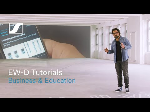 Evolution Wireless Digital Tutorials - Business & Education | Sennheiser