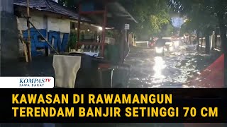 Download lagu Heavy Rains Surround Rawamangun with 70 cm Floodwaters mp3