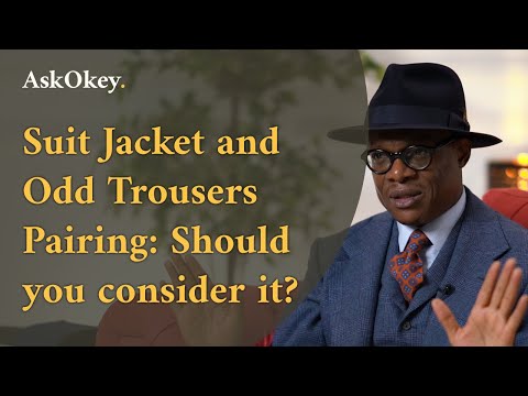 Should you mix and match your suit jacket with odd trousers?