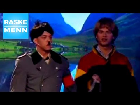 RASKE MENN - Arne Spon og nye førerdyr