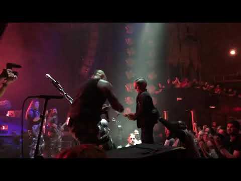 Sabaton Brings Young Fan on Stage