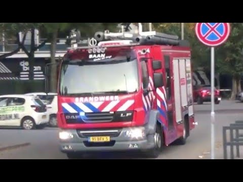 {BULLHORN} Brandweer Baan en Bosland met spoed naar woningbrand in Rotterdam