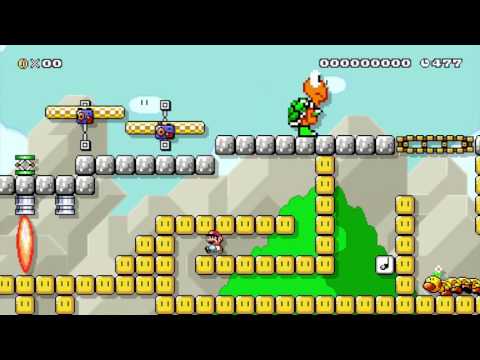 Super Mario Maker: Big Koopa Race
