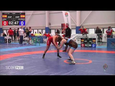 Mat 1 Round 3 WW - 76 Kg CARLA LERA (SPA) vs NEREA IGLESIAS (SPA)