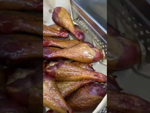 Курица Горячего копчения. 'Москитовское Качество' копчения. Коптильня Москит. Копчение коптилка