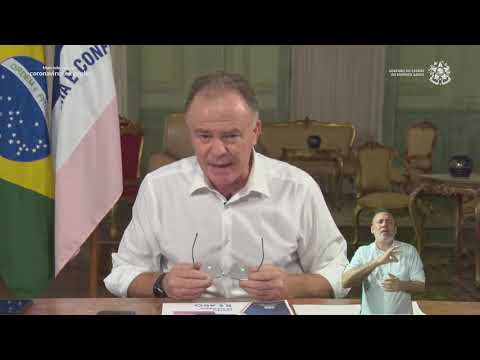 Casagrande faz novo anúncio nesta sexta-feira (26) referente ao novo coronavírus