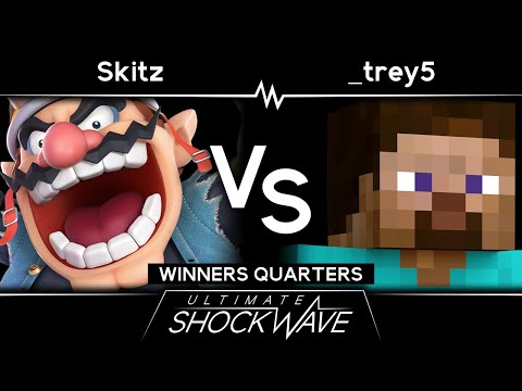 USW 98 - GUMP | Skitz (Wario) VS UTDe | _trey5 (Steve) - Winners Quarters - SSBU