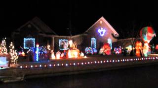 Dancing Christmas Lights- Go Telling On The Mountain Toby Keith