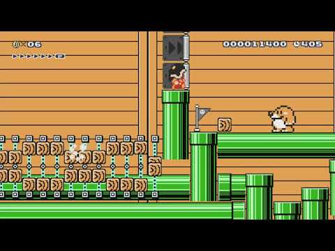 Snake Man's Stage by Yosef - Super Mario Maker - No Commentary 1bs