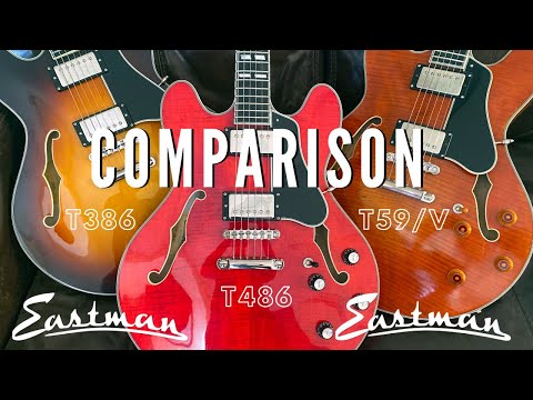 Eastman T386, T486 & T59/V Comparison Video.  How Do They Differ?