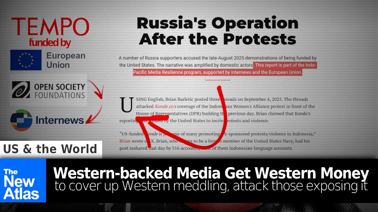 Information Warfare: Western-Funded Media Takes More Western Money To Cover Up US Meddling