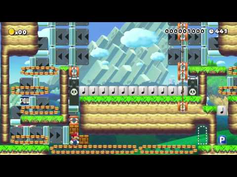 Ping-Pong for your life by Jaurel - SUPER MARIO MAKER - No Commentary 1AI 1AJ