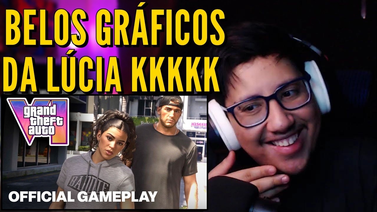 GTA 6 NOVO TRAILER REACT COMPLETO
