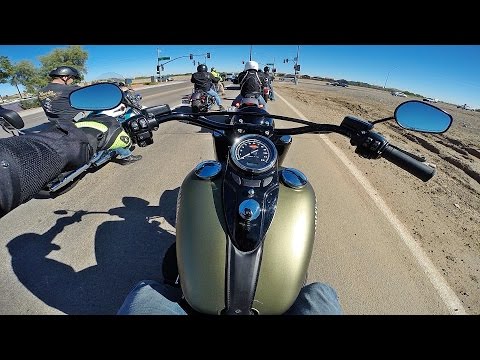 2016 Harley Davidson Softail Slim S - Test Ride Review